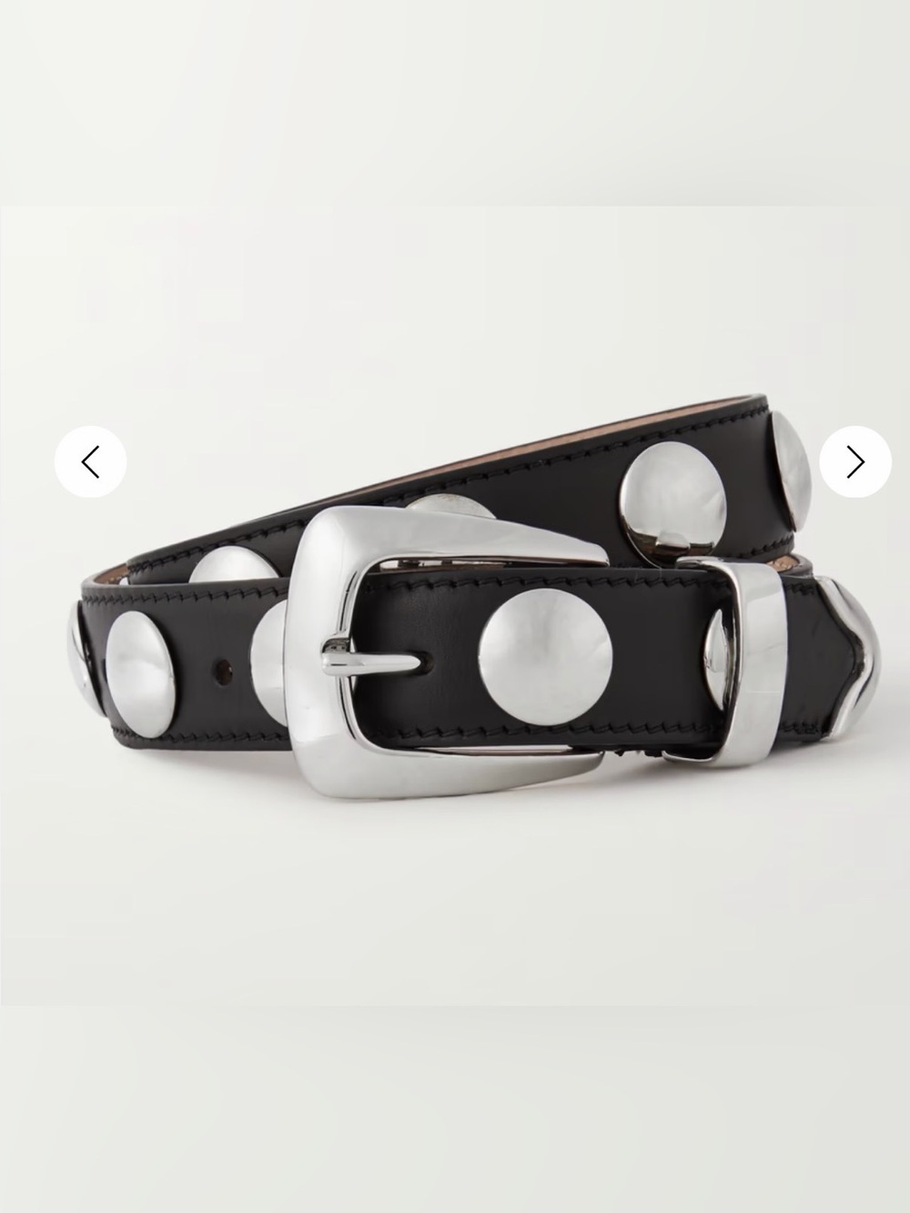Khaite Benny Studded Belt